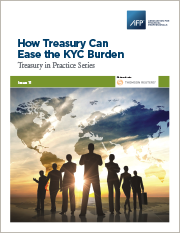 How Treasury Can Ease The KYC Burden Guide